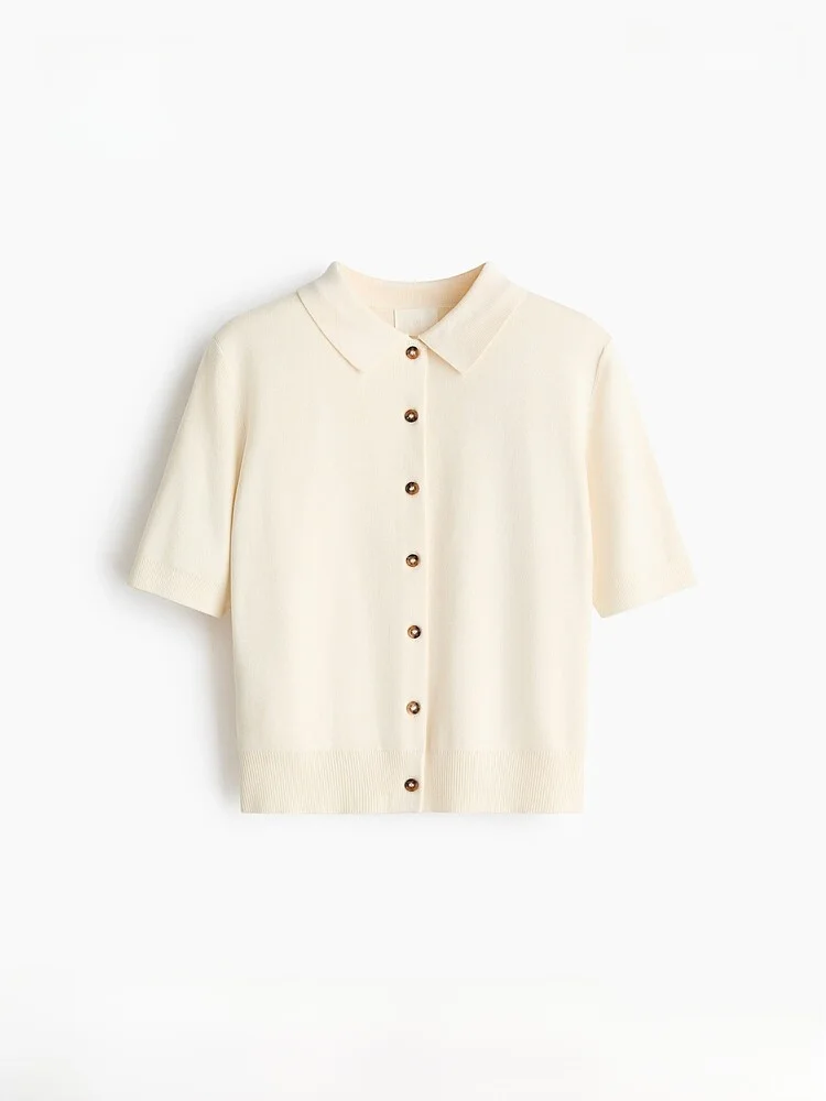 H&M Новая весенняя женская кофта-кардиган с отложным воротником, повседневная, подходит для всех возрастов, вязаная из вискозы и нейлона
H&M Новая весенняя женская кофта-кардиган с отложным воротником, повседневная, подходит для всех возрастов, вязаная из вискозы и нейлона