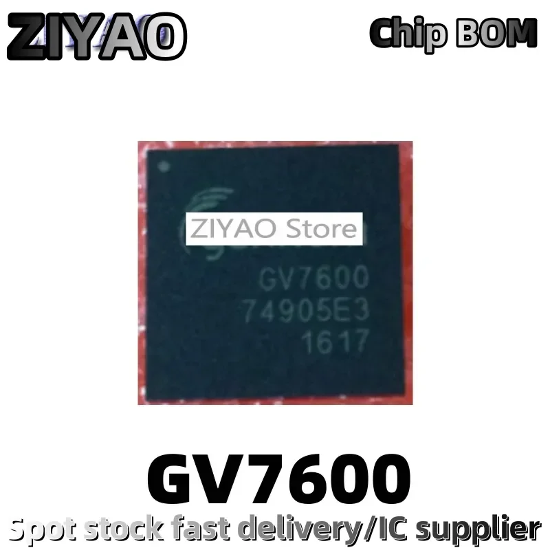 5PCS GV7600-IBE3 GV7600 high-definition video conversion chip BGA packaging
5PCS GV7600-IBE3 GV7600 high-definition video conversion chip BGA packaging