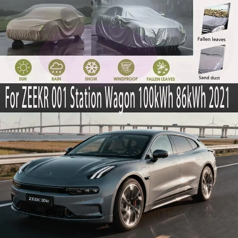 For ZEEKR 001 Station Wagon 100kWh 86kWh Outdoor Protection Waterproof Dustproof Full Sunshade Car Covers
For ZEEKR 001 Station Wagon 100kWh 86kWh Outdoor Protection Waterproof Dustproof Full Sunshade Car Covers