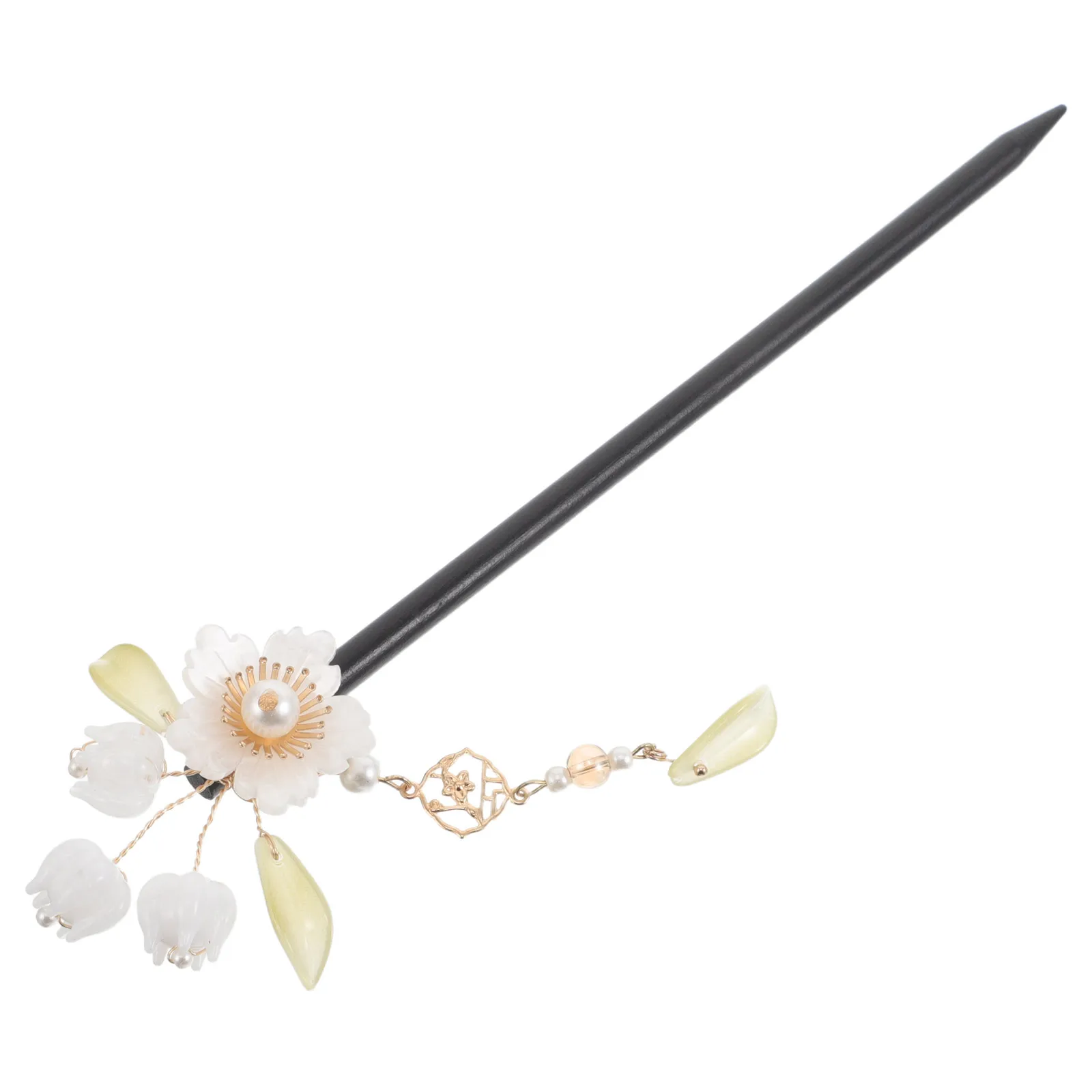 Ancient Style Hairpin Lily Flowers Traditional Clip Wood Tassel Pins Hanfu Qipao Hairstyles Craftsmanship
Ancient Style Hairpin Lily Flowers Traditional Clip Wood Tassel Pins Hanfu Qipao Hairstyles Craftsmanship