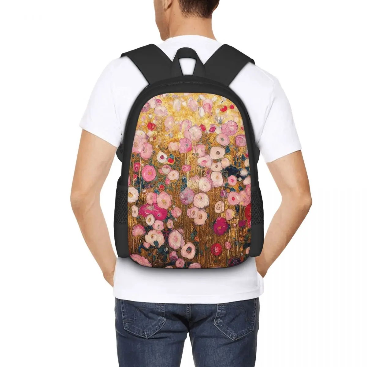 Gustav Klimt Pink Flower Garden Student Backpack School Bag Hiking Travel Daypack for Men Women Fashion Bookbag Shoulder Bags
Gustav Klimt Pink Flower Garden Student Backpack School Bag Hiking Travel Daypack for Men Women Fashion Bookbag Shoulder Bags