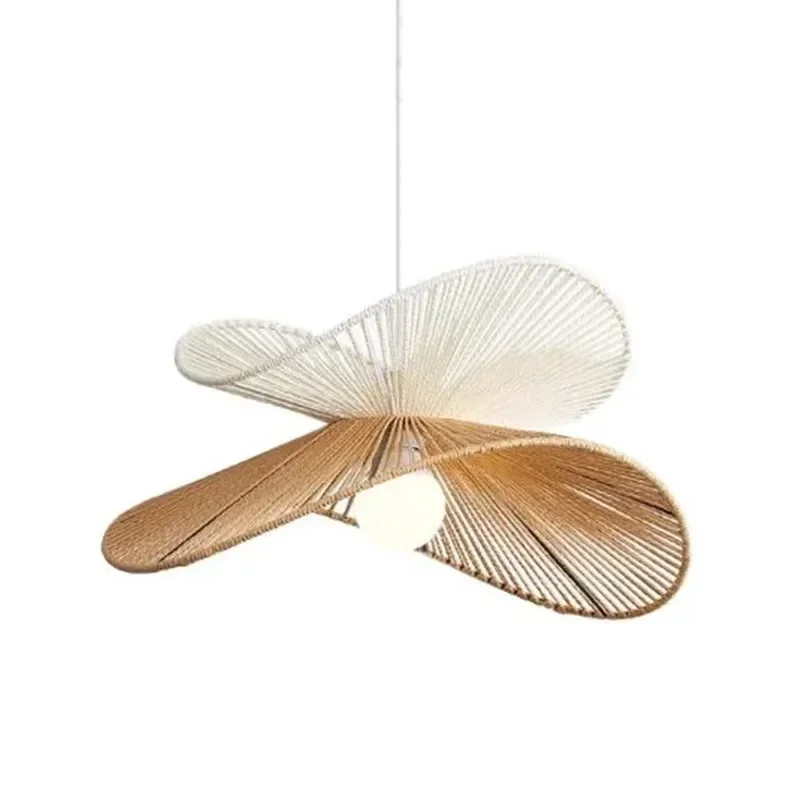 Nordic Led Pendant lamp Hand woven Pendant Light for Restaurant Living Room Loft Japanese Hat Hanging Lamps Fixture
Nordic Led Pendant lamp Hand woven Pendant Light for Restaurant Living Room Loft Japanese Hat Hanging Lamps Fixture