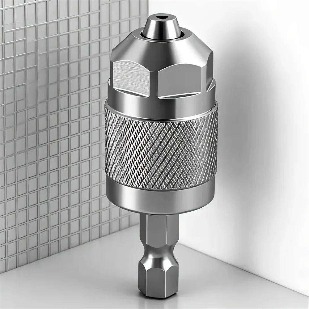 Drill Chuck Adapter Quick Change Pneumatic Drill Chuck 3-Jaw Hex Shank Chuck Professional Converter Hex Shank for Woodworking
Drill Chuck Adapter Quick Change Pneumatic Drill Chuck 3-Jaw Hex Shank Chuck Professional Converter Hex Shank for Woodworking