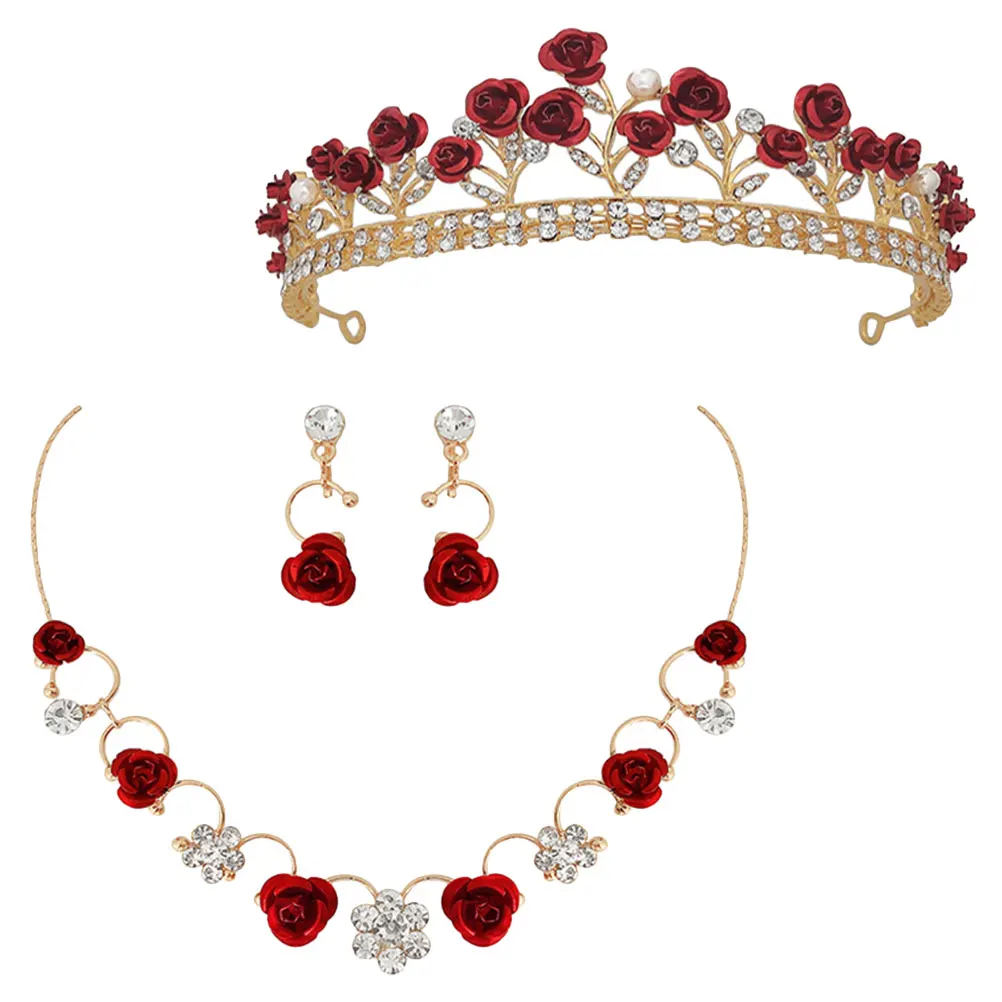 Rhinestone Necklace Earring Set for Kids Girls Elegant Jewelry Sets Birthday Wedding Holiday Banquet Photo Shoots
Rhinestone Necklace Earring Set for Kids Girls Elegant Jewelry Sets Birthday Wedding Holiday Banquet Photo Shoots