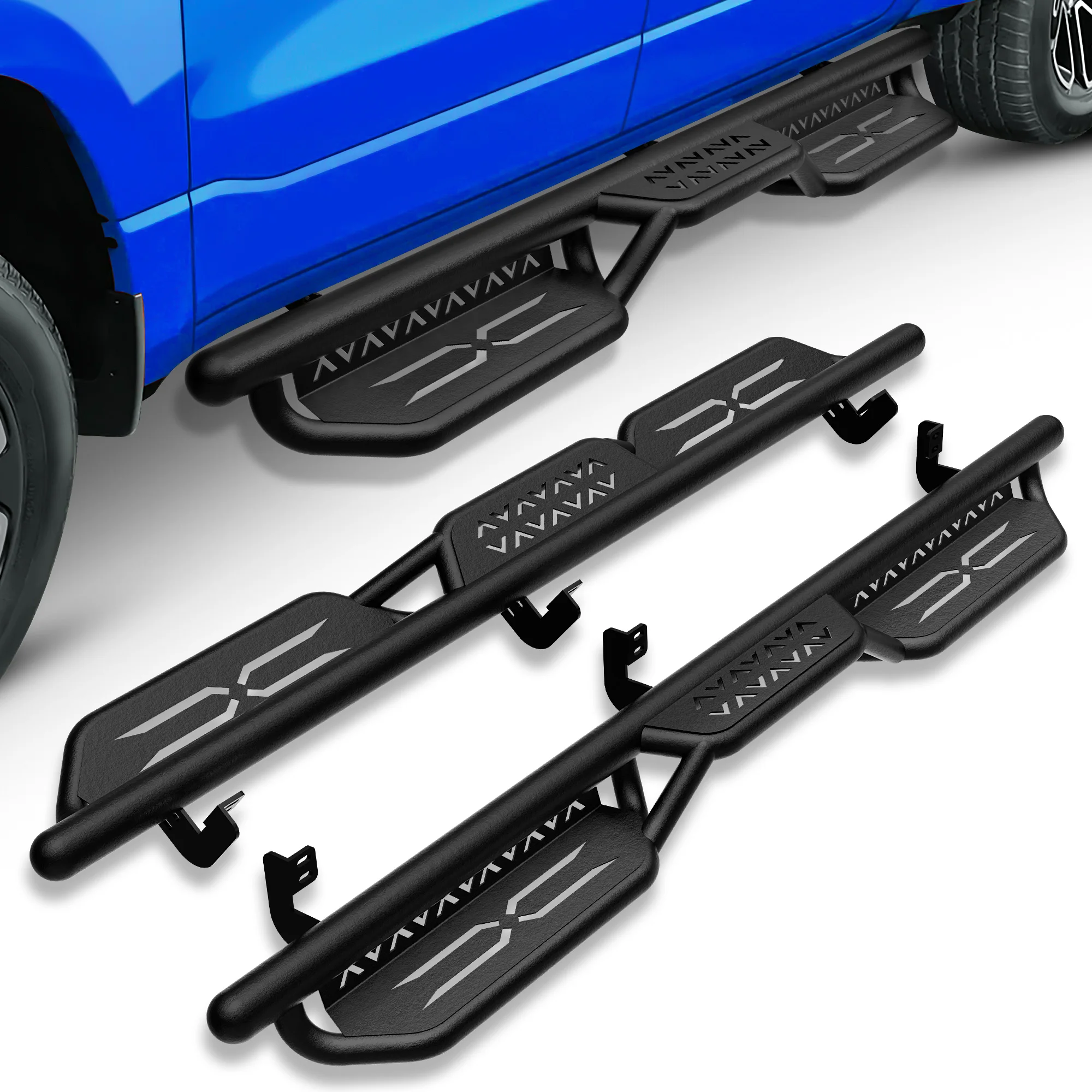Running Boards Side Steps for 05-2025 Nissan Frontier CrewCab 4 Full Size Drs, 2-Stairs Design Bolt-on Nerf Bars Side Rails Step
Running Boards Side Steps for 05-2025 Nissan Frontier CrewCab 4 Full Size Drs, 2-Stairs Design Bolt-on Nerf Bars Side Rails Step