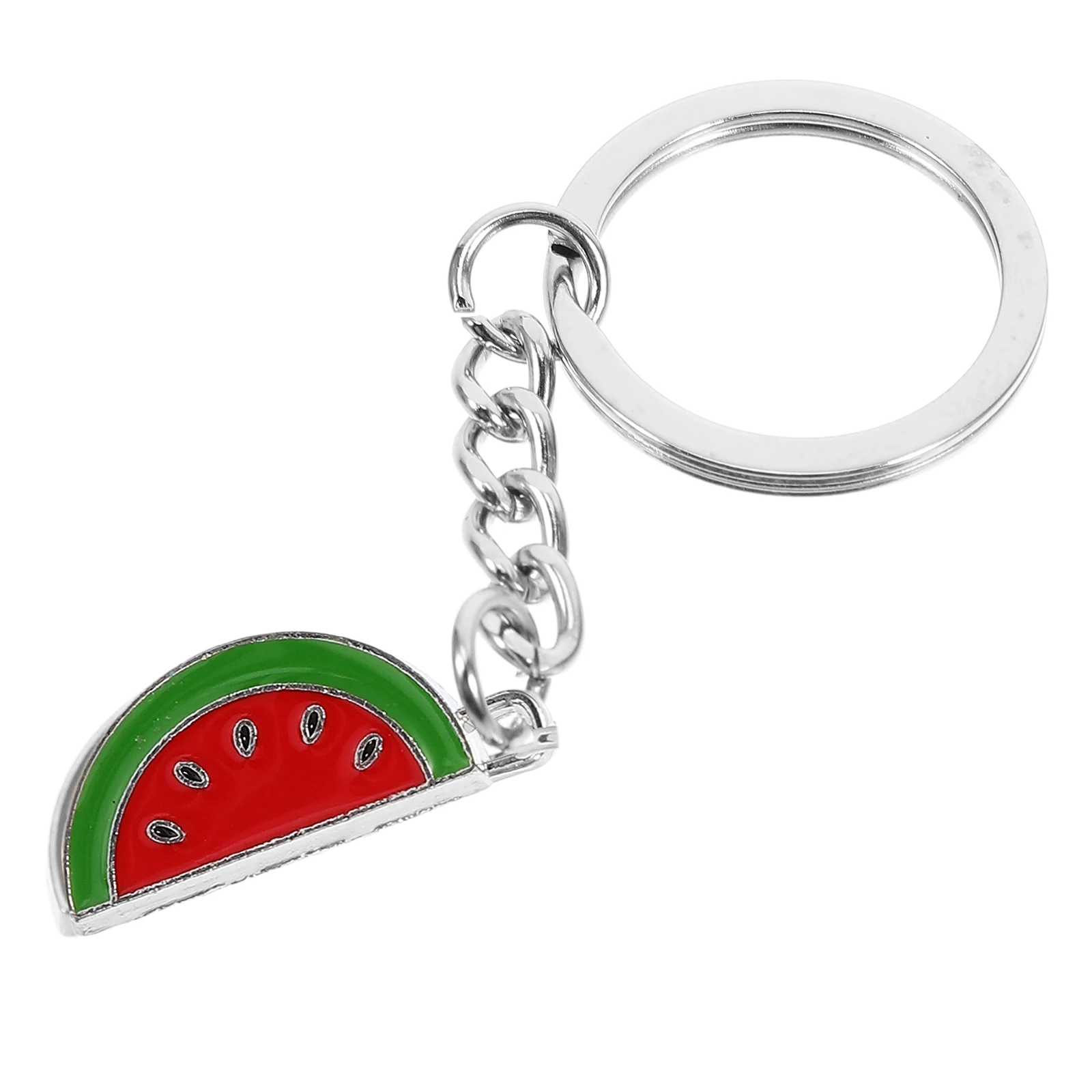 Cute Watermelon Keychain Mini Fruit Charm Key Ring Decor Bag Pendant Luggage Hanging Ornament Zinc Alloy Lightweight
Cute Watermelon Keychain Mini Fruit Charm Key Ring Decor Bag Pendant Luggage Hanging Ornament Zinc Alloy Lightweight