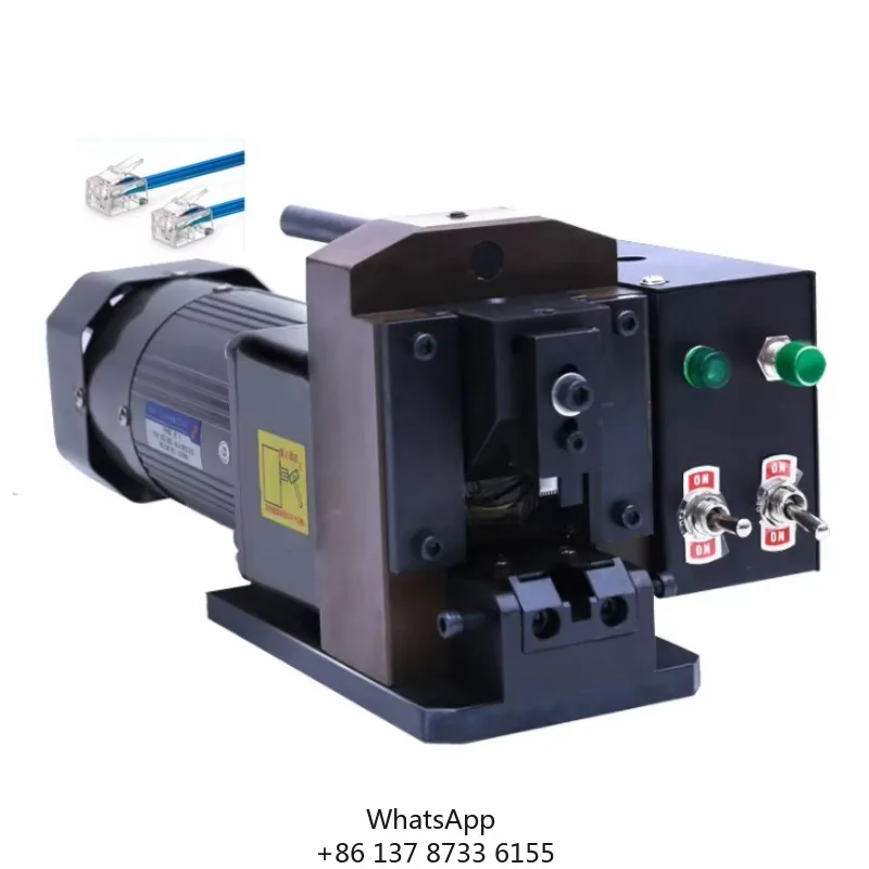 SA-SJ1 Semi-automatic Connector Cable Crimping Machine Press Crystal Head Machine
SA-SJ1 Semi-automatic Connector Cable Crimping Machine Press Crystal Head Machine