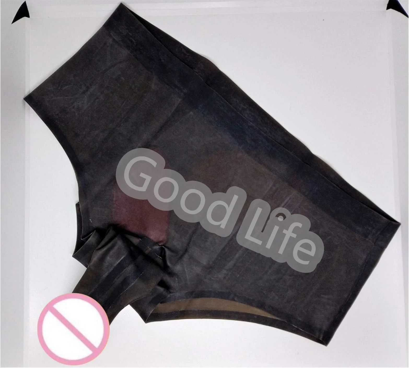 Прозрачные черные мужские латексные резиновые шорты ручной работы с передней оболочкой и красным анальным оболочкой, латексные фетиш-мужские трусы
Прозрачные черные мужские латексные резиновые шорты ручной работы с передней оболочкой и красным анальным оболочкой, латексные фетиш-мужские трусы