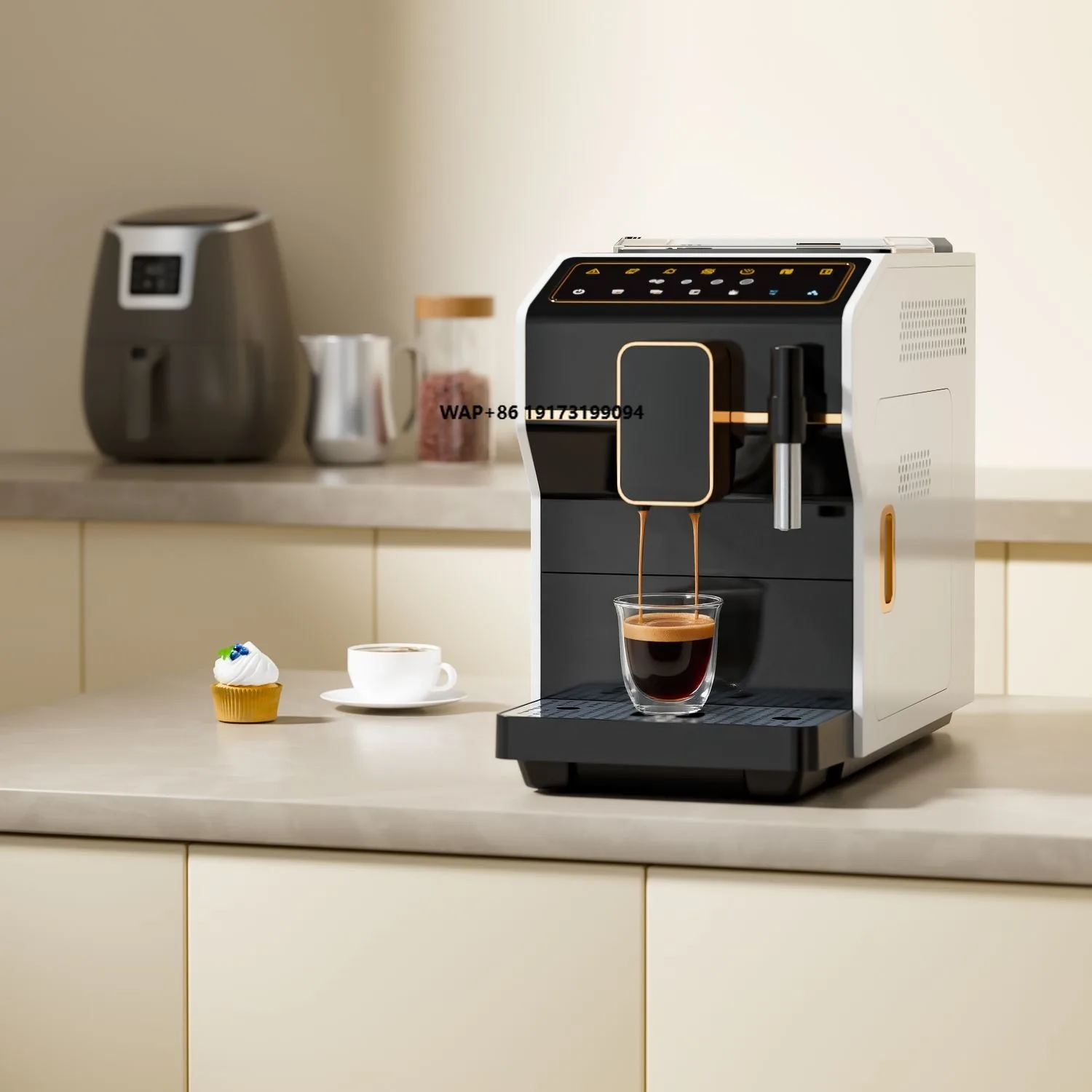 Coffee Machine Automatic Fully for Cappuccino Latte Espresso Coffee Machine for Business
Coffee Machine Automatic Fully for Cappuccino Latte Espresso Coffee Machine for Business