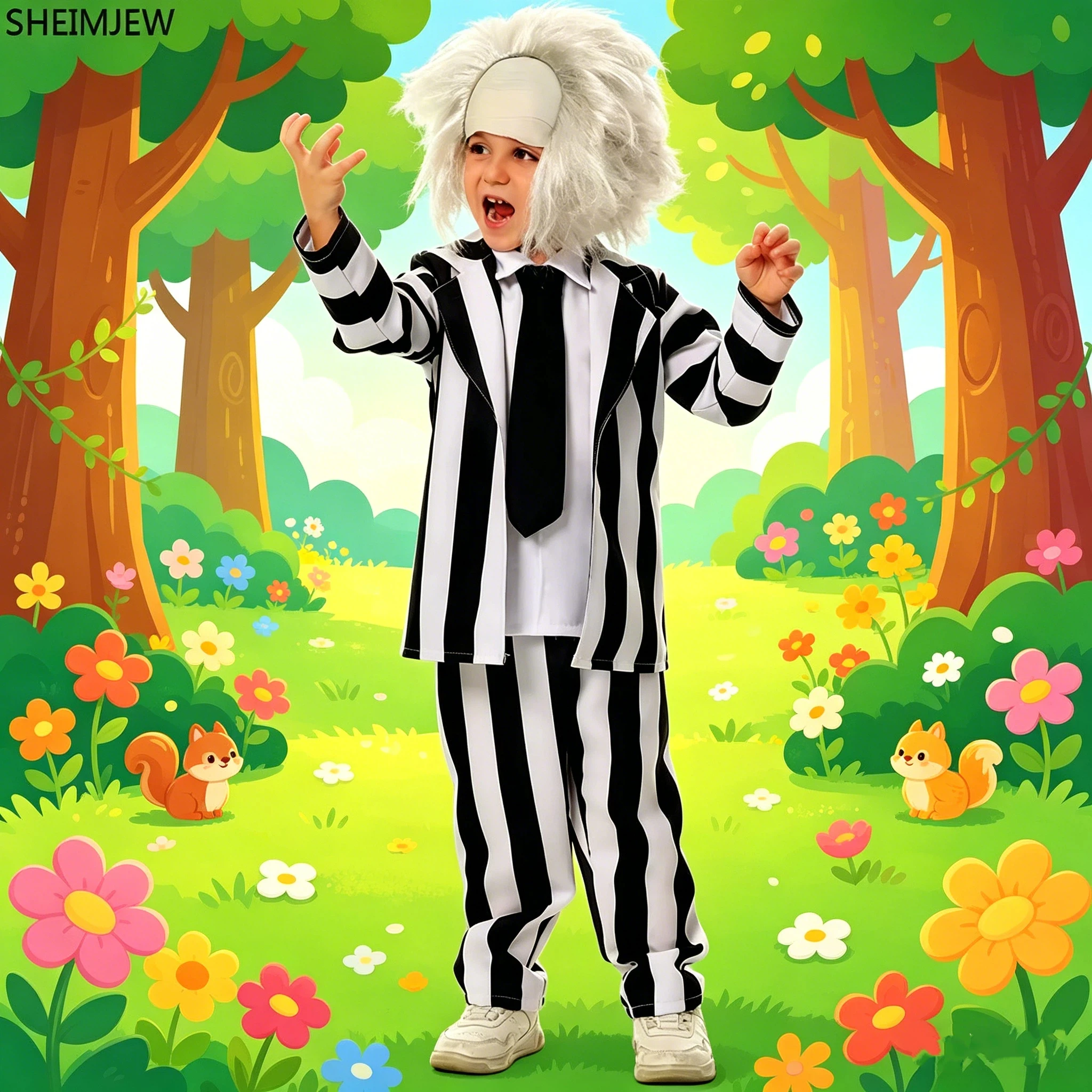 New Enfant Underworld Master Cosplay Costume Halloween Suits Día Del Niño Stage Costumes Carnival Party Performance Dress Up
New Enfant Underworld Master Cosplay Costume Halloween Suits Día Del Niño Stage Costumes Carnival Party Performance Dress Up