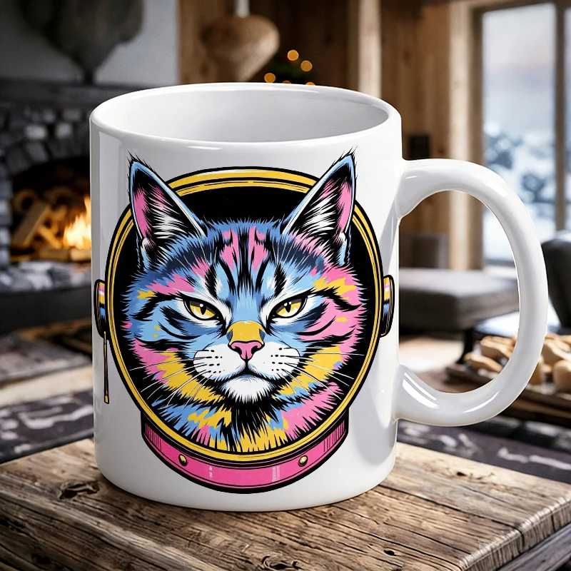 Cosmic Cat A Colorful Astronaut Feline Adventure printed Mug Coffee Cup Ceramic Cup
Cosmic Cat A Colorful Astronaut Feline Adventure printed Mug Coffee Cup Ceramic Cup