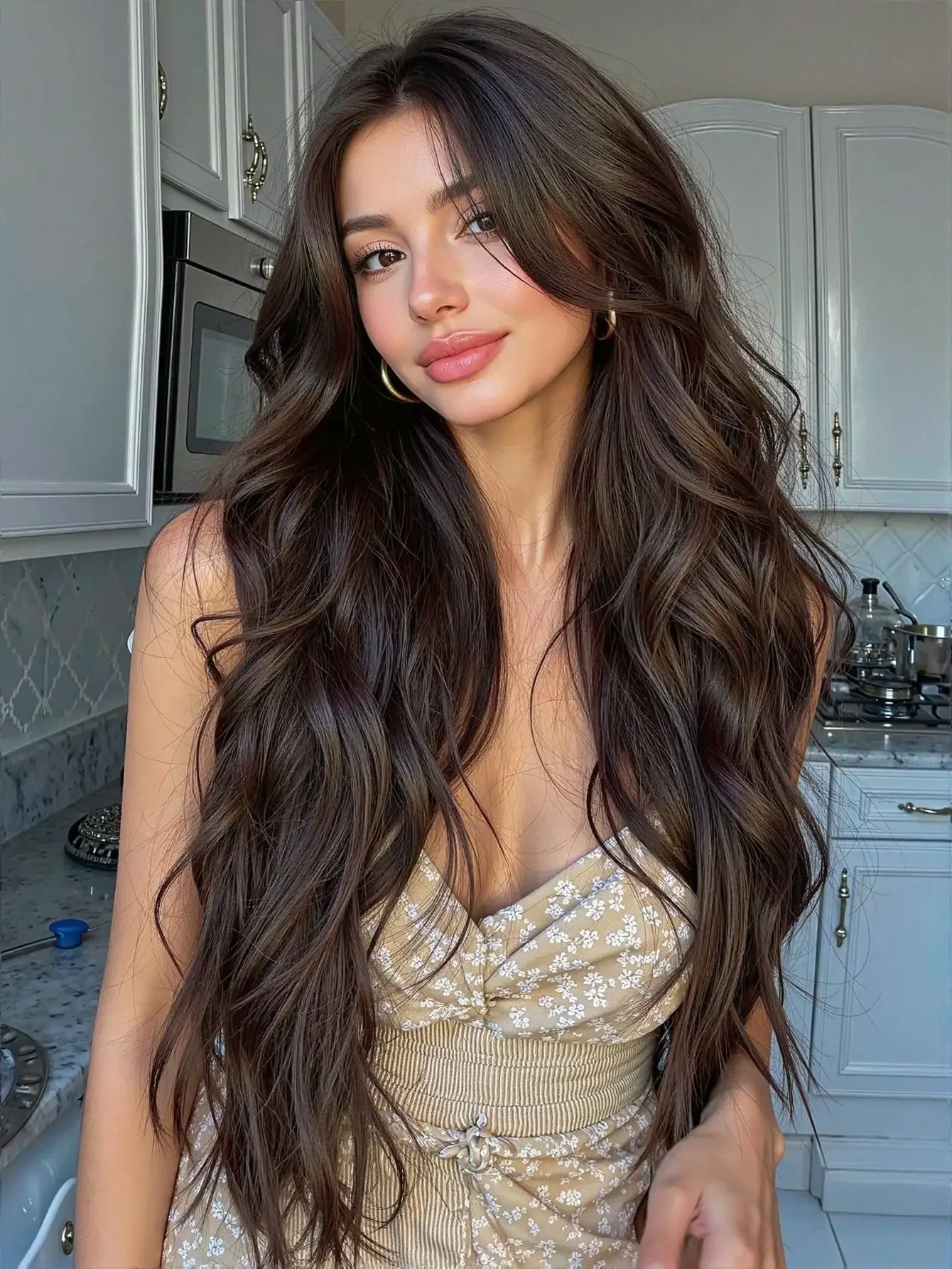 28 Inch Long Brown Wig For Women With Bangs Wavy Curly Synthetic Hair Natural Looking Heat Resistant Fiber For Daily Party Schoo
28 Inch Long Brown Wig For Women With Bangs Wavy Curly Synthetic Hair Natural Looking Heat Resistant Fiber For Daily Party Schoo