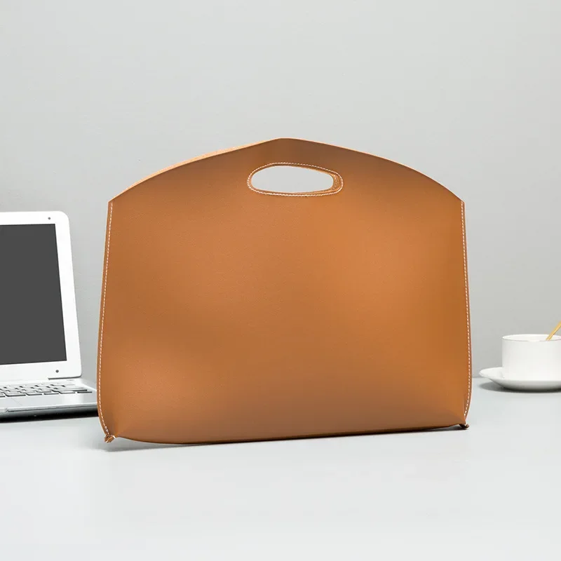 2025 new notebook handbag Korean version of simple atmospheric briefcase anti-splashing pu texture solid color computer bag
2025 new notebook handbag Korean version of simple atmospheric briefcase anti-splashing pu texture solid color computer bag