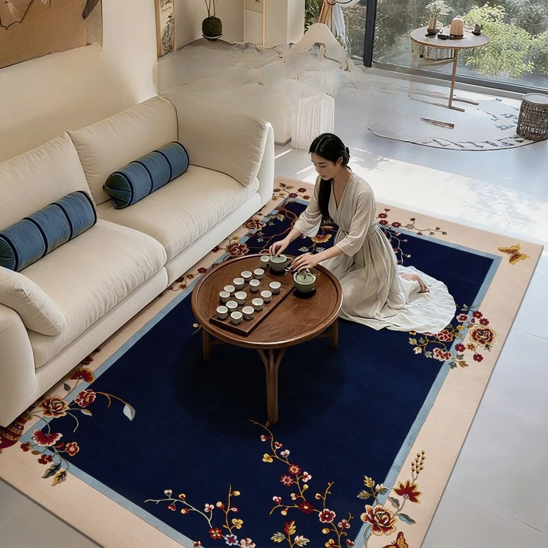 Living room washed New Zealand wool thickened study carpet formaldehyde-free tea room Zen national style
Living room washed New Zealand wool thickened study carpet formaldehyde-free tea room Zen national style