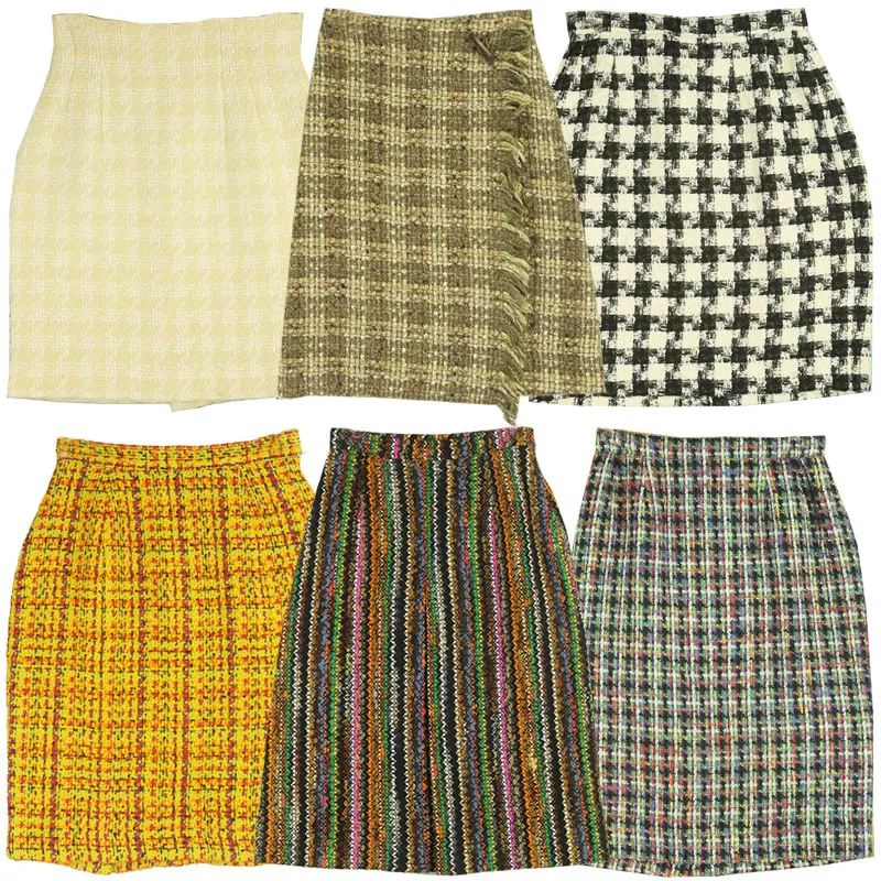 Винтажная цветная юбка из тяжелой шерсти, облегающая, А-силуэт, однотонная, из смесовой ткани (полиэстер/шерсть), средней длины, на талии
Винтажная цветная юбка из тяжелой шерсти, облегающая, А-силуэт, однотонная, из смесовой ткани (полиэстер/шерсть), средней длины, на талии