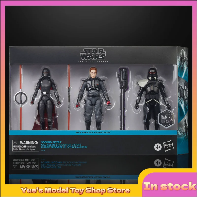 【In Stock】Hasbro Star Wars Limited Fall of The Jedi Second Sister Carl Pursuit Soldier Action Figure Animation Model Toy Gift
【In Stock】Hasbro Star Wars Limited Fall of The Jedi Second Sister Carl Pursuit Soldier Action Figure Animation Model Toy Gift