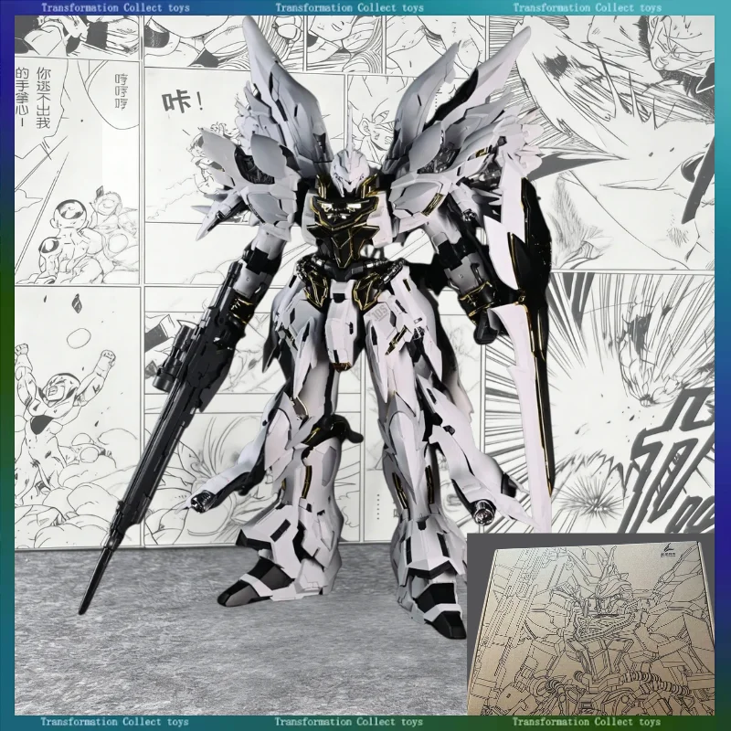 【In Stock】Comet Model Mg 1/100 Sinanju MSN-06s White Assembly Model Kits Anime Action Figure Robot Model Christmas Toy Gift
【In Stock】Comet Model Mg 1/100 Sinanju MSN-06s White Assembly Model Kits Anime Action Figure Robot Model Christmas Toy Gift