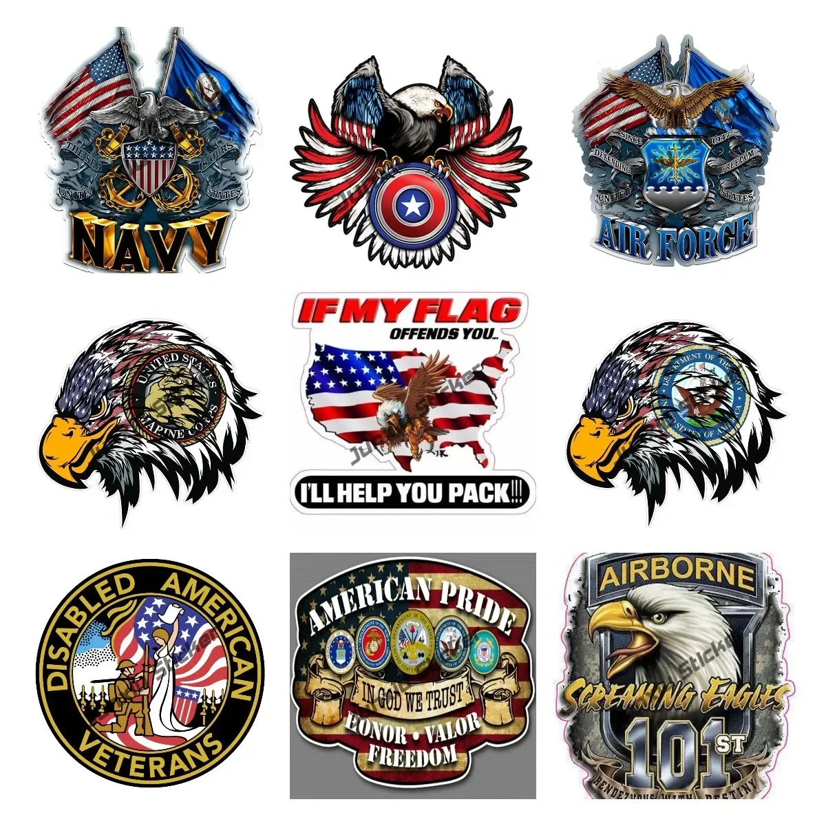 Ameican Flag Eagle Patriotic Car Decals US Army 101st Airborne Screaming The American Flag Is The Bald Eagle Car Accessories
Ameican Flag Eagle Patriotic Car Decals US Army 101st Airborne Screaming The American Flag Is The Bald Eagle Car Accessories