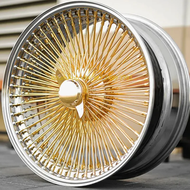 Заводская розетка Stagger Золотая проволочная спица Проволочные колеса Спицы обратного креста Прямые серебристые хромированные стук из стали 20 проволочных дисков
Заводская розетка Stagger Золотая проволочная спица Проволочные колеса Спицы обратного креста Прямые серебристые хромированные стук из стали 20 проволочных дисков