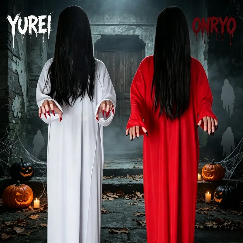 Halloween Scary Ghost Woman Costume Adult Women Sexy Role Play Outfit Horror Fancy Dress Party Cosplay Clothes Uniform Set
Halloween Scary Ghost Woman Costume Adult Women Sexy Role Play Outfit Horror Fancy Dress Party Cosplay Clothes Uniform Set