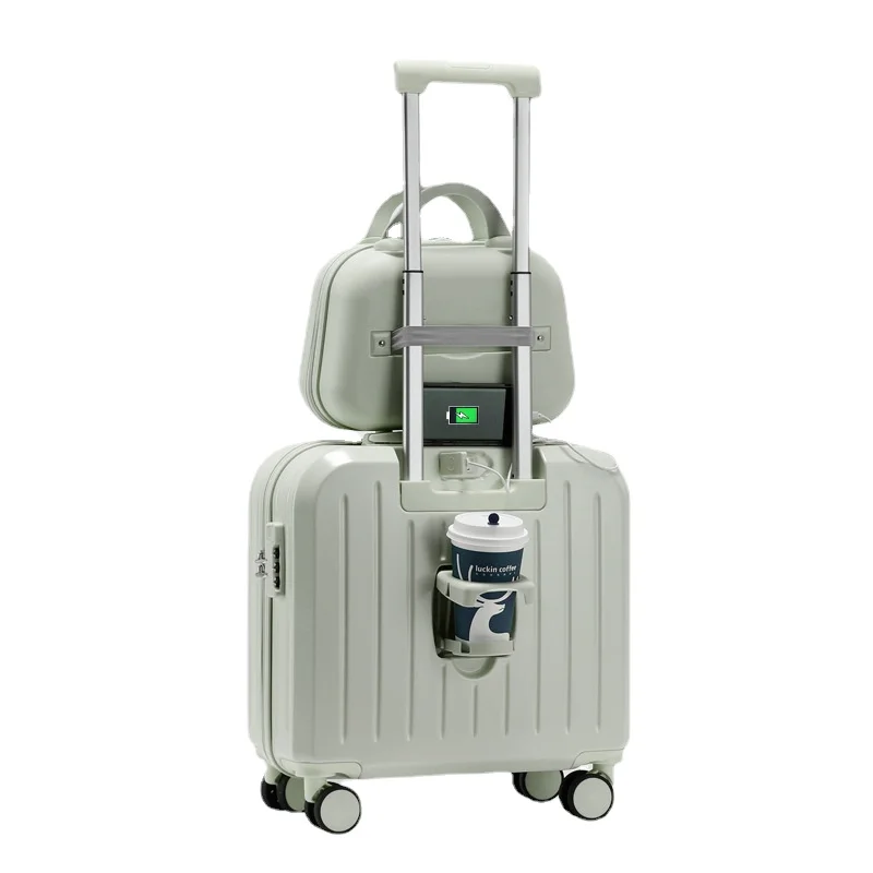 Small Mother and Child Box Trolley Box Lightweight Travel Password Box Boarding Suitcase Female Multifunctional Cup Holder
Small Mother and Child Box Trolley Box Lightweight Travel Password Box Boarding Suitcase Female Multifunctional Cup Holder