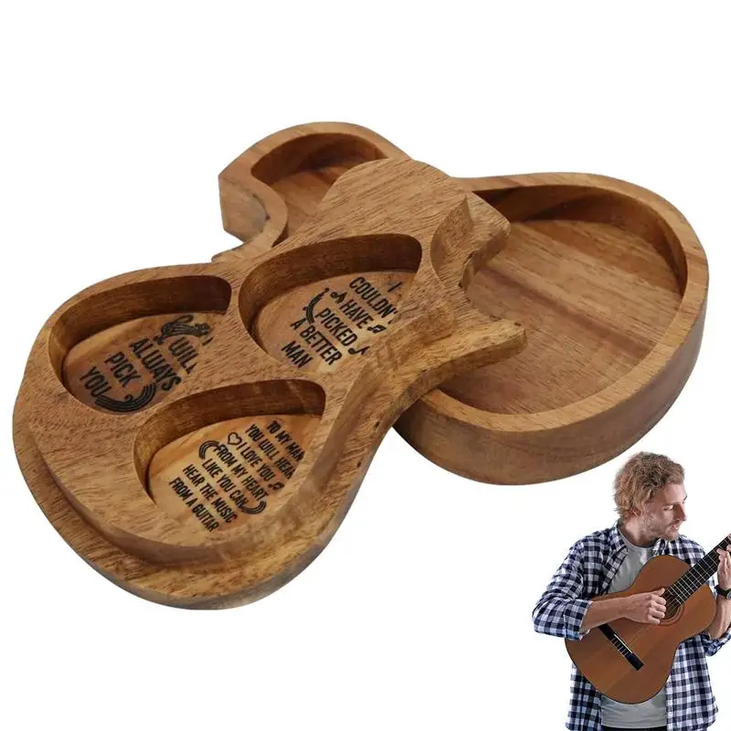 Guitar Plectrum Holder Wooden Bass Picks Storage Organizer With 3Pcs Guitar Picks Plectrums Case Plectrums Organizer For
Guitar Plectrum Holder Wooden Bass Picks Storage Organizer With 3Pcs Guitar Picks Plectrums Case Plectrums Organizer For