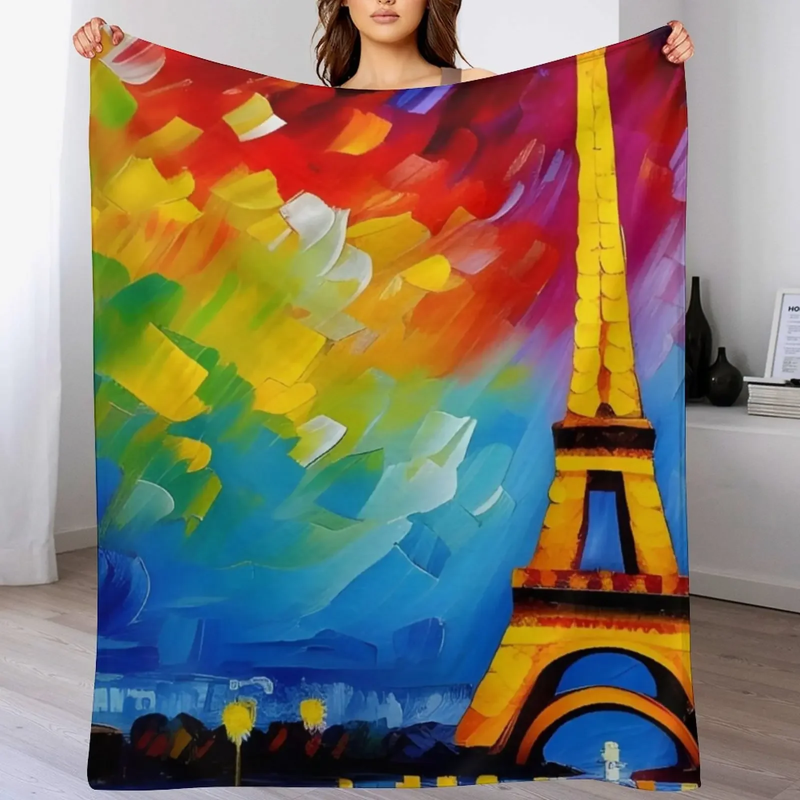 Eiffel Tower Throw Blanket No Pilling Soft Warm Blanket for Bed
Eiffel Tower Throw Blanket No Pilling Soft Warm Blanket for Bed