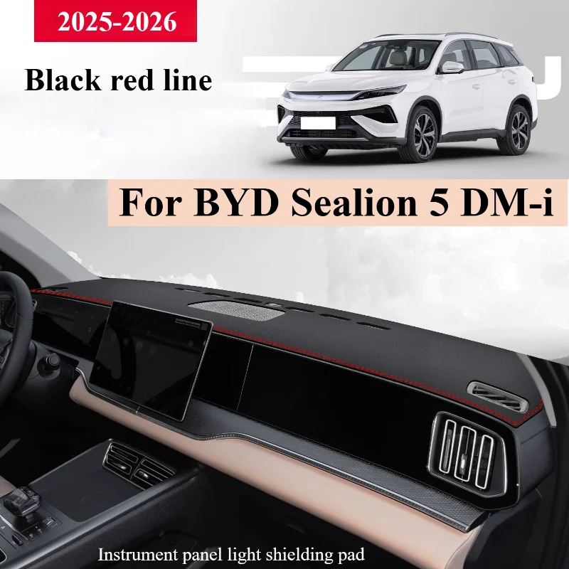 For BYD Sealion 5 DM-i 2025-2026 Anti-Slip Anti-UV Mat Car Dashboard Cover Pad Dashmat Protect Sunshield Pad Accessories
For BYD Sealion 5 DM-i 2025-2026 Anti-Slip Anti-UV Mat Car Dashboard Cover Pad Dashmat Protect Sunshield Pad Accessories