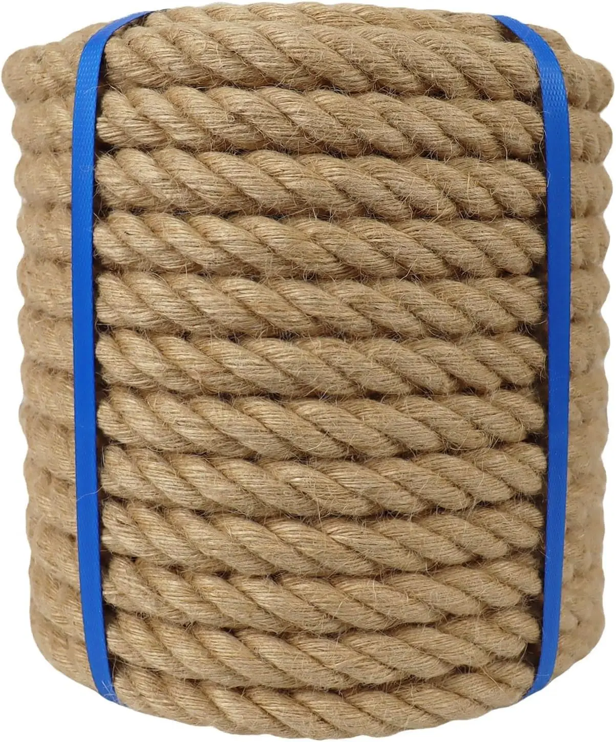 1" x 200' Natural Jute Rope, 4-Strand Thick Twisted for Decor & Outdoor Use
1" x 200' Natural Jute Rope, 4-Strand Thick Twisted for Decor & Outdoor Use