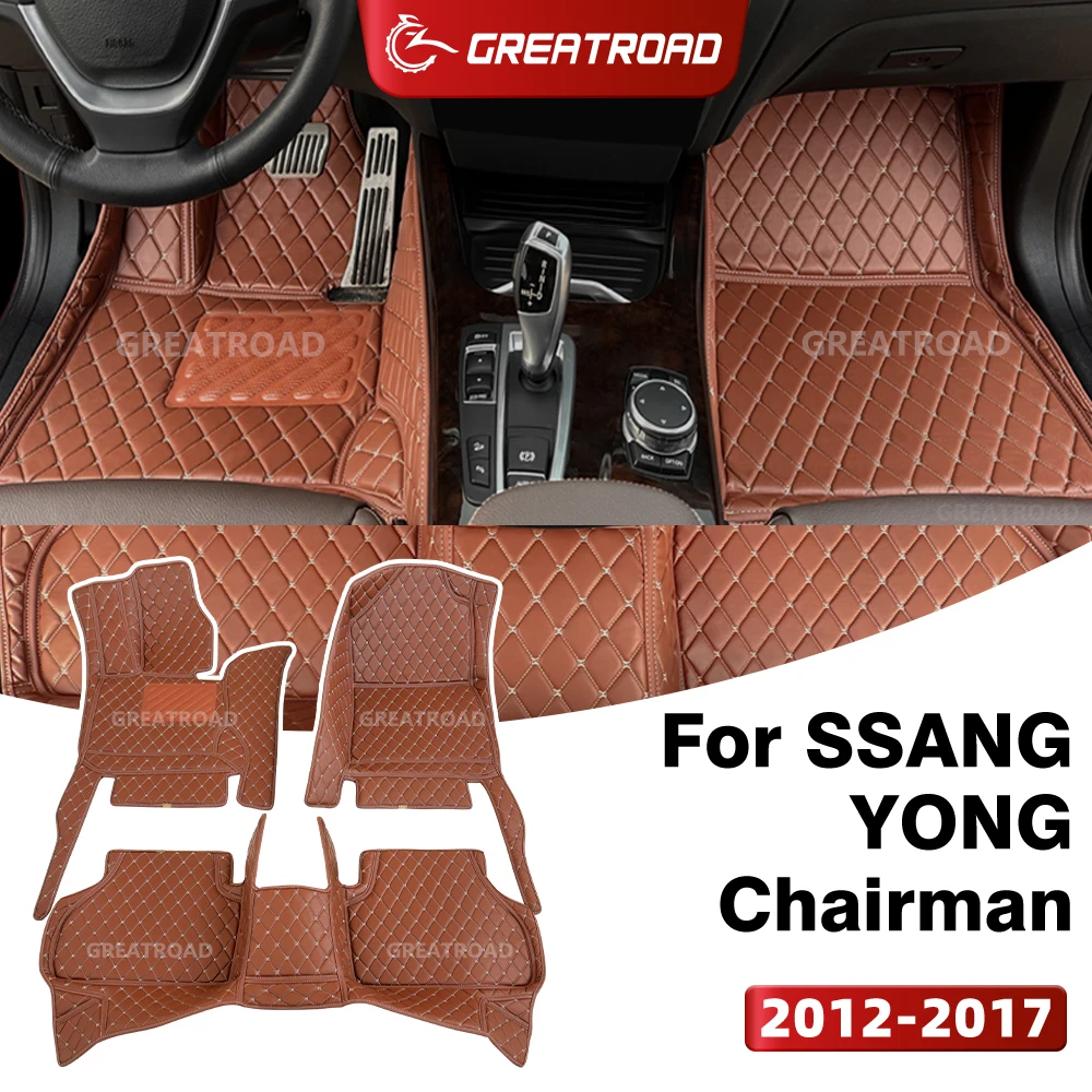 Автомобильные коврики GREATROAD для SSANG YONG Chairman (5-местный) 2012-2017, на заказ, аксессуары для интерьера
Автомобильные коврики GREATROAD для SSANG YONG Chairman (5-местный) 2012-2017, на заказ, аксессуары для интерьера