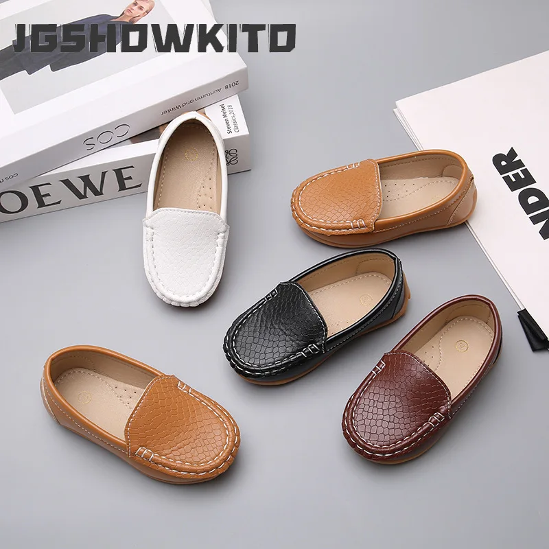 JGSHOWKITO Повседневные лоферы для мальчиков, модные классические туфли-слипоны из мягкой искусственной кожи, однотонные, для свадьбы и вечеринок, мягкие, нескользящие, размеры 21-35
JGSHOWKITO Повседневные лоферы для мальчиков, модные классические туфли-слипоны из мягкой искусственной кожи, однотонные, для свадьбы и вечеринок, мягкие, нескользящие, размеры 21-35