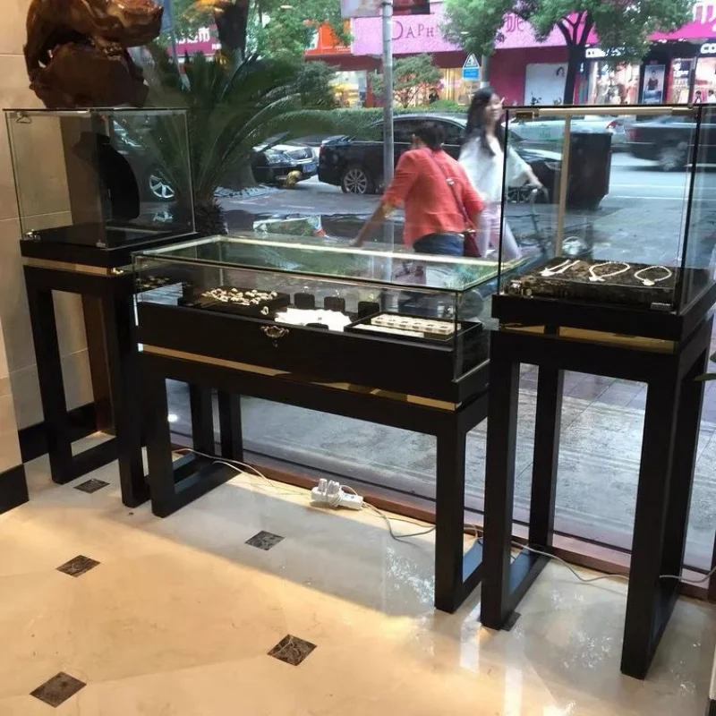 Custom Jewelry Display Cabinet Vintage Solid Wood Accessories Antique Jade Museum Exhibition Hall Souvenir Counter
Custom Jewelry Display Cabinet Vintage Solid Wood Accessories Antique Jade Museum Exhibition Hall Souvenir Counter