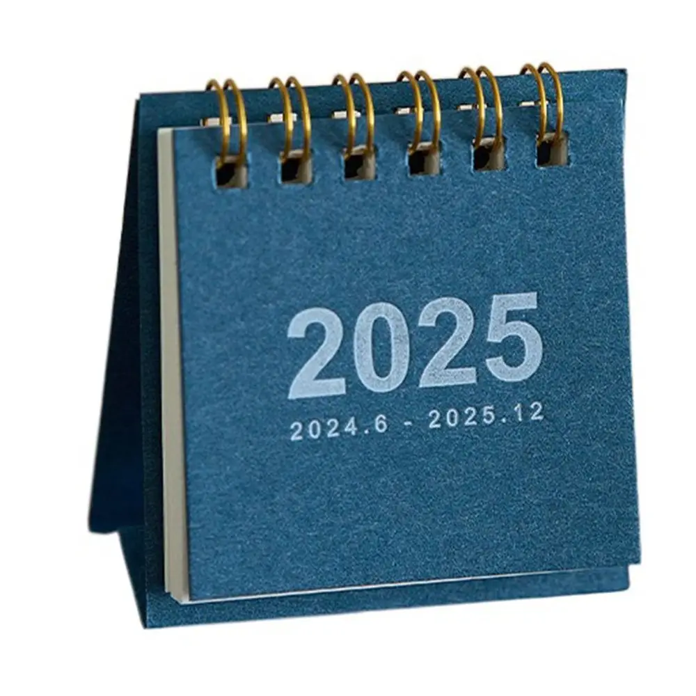 Creative 2024-2025 Calendar Simple Thick Paper Mini Desktop Calendar Portable Pocket Standing Flip Calendar Desk Decoration
Creative 2024-2025 Calendar Simple Thick Paper Mini Desktop Calendar Portable Pocket Standing Flip Calendar Desk Decoration