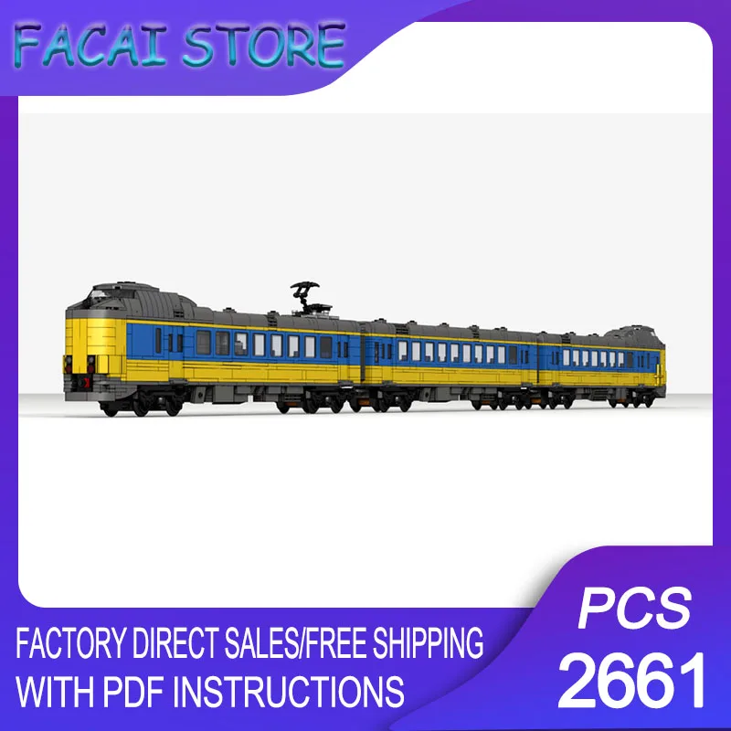 Railway Train Model Moc Building Bricks Modular Train Ns Koploper Model Technology Blocks Christmas DIY Toy Construction Gifts
Railway Train Model Moc Building Bricks Modular Train Ns Koploper Model Technology Blocks Christmas DIY Toy Construction Gifts