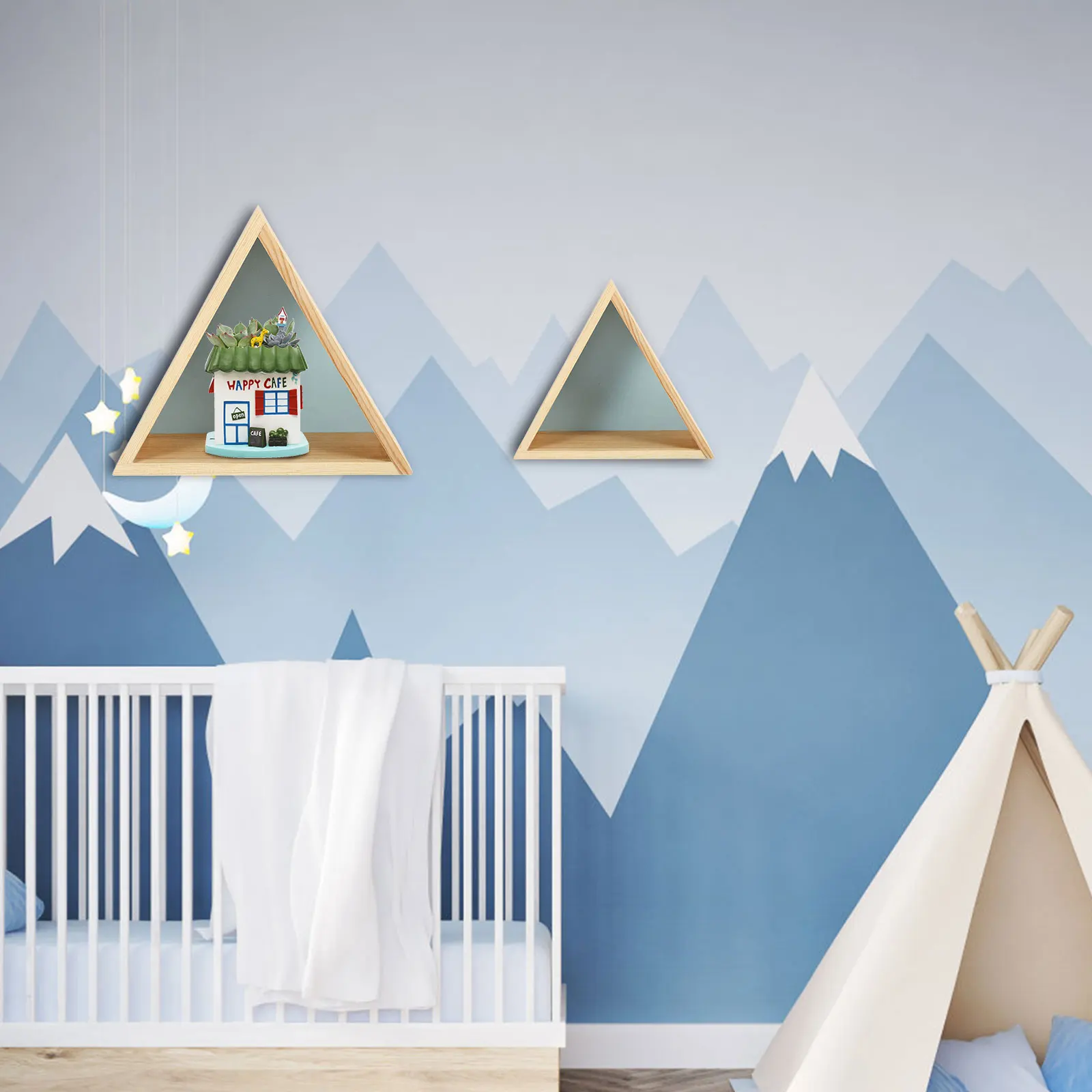 2Pcs Triangle Rack Wooden Shelf Pine Material Storage Shelf Home Decor Kids Room Book Flowerpot Holder Shoe St
2Pcs Triangle Rack Wooden Shelf Pine Material Storage Shelf Home Decor Kids Room Book Flowerpot Holder Shoe St