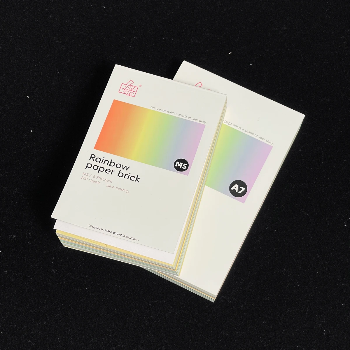 Memo Pads 200 Sheets A7 M5 Size 80g Fute Jizhou Specialty Colored Paper 20 Colors 10 Sheets Per Color
Memo Pads 200 Sheets A7 M5 Size 80g Fute Jizhou Specialty Colored Paper 20 Colors 10 Sheets Per Color