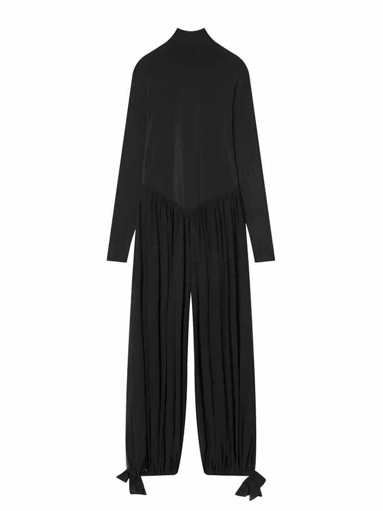 HH Woman Spring Fashion Long Sleeves Half Turtleneck Fluffy Splicing Long Style Jumpsuit Female Casual Comfortable Jumpsuit
HH Woman Spring Fashion Long Sleeves Half Turtleneck Fluffy Splicing Long Style Jumpsuit Female Casual Comfortable Jumpsuit