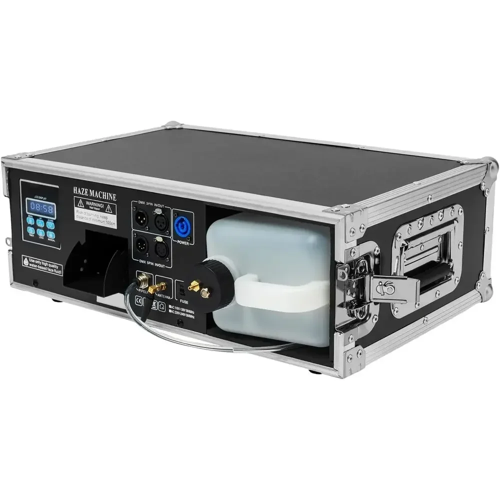 BepriHazer og hine, 3L DJ Mini Smoke Stage Eect Hazer with Remote Control & Cover, 1500W oggy Haze Generator or Halloween Club C
BepriHazer og hine, 3L DJ Mini Smoke Stage Eect Hazer with Remote Control & Cover, 1500W oggy Haze Generator or Halloween Club C
