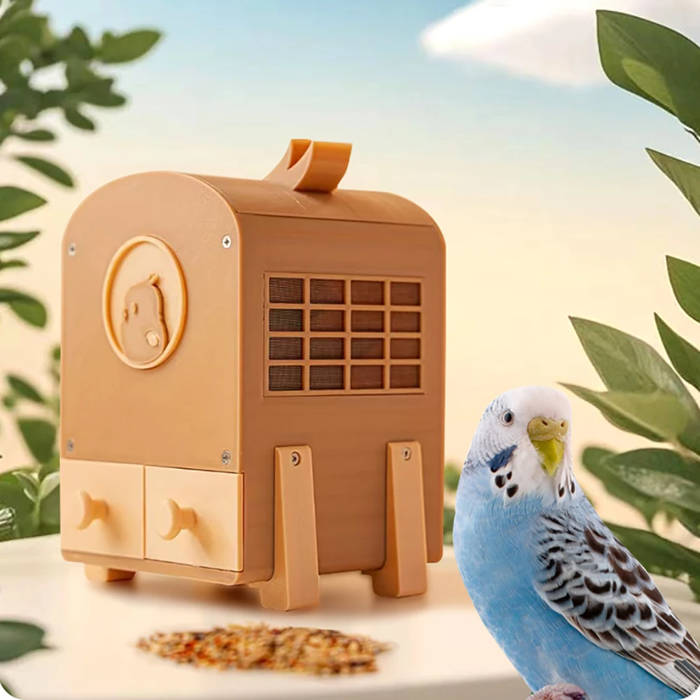 Parrot Grain Dehuller Bird Seed Shell Separator Portable Adjustable Wind Blower for Millet, Seed, Easy Clean Drawer Design
Parrot Grain Dehuller Bird Seed Shell Separator Portable Adjustable Wind Blower for Millet, Seed, Easy Clean Drawer Design