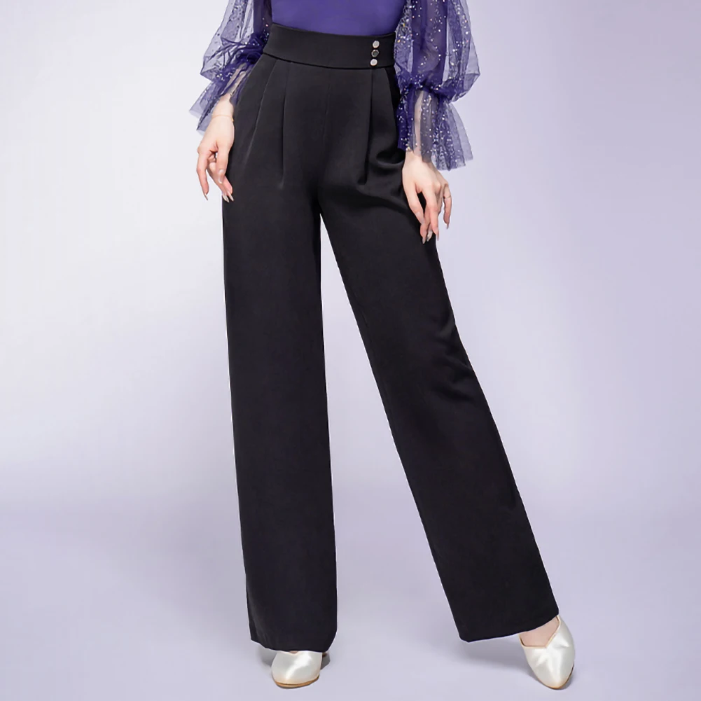 Women's New dark blue Black Elegant Trousers Samba Straight Metal Buckle Ballroom Dance wine red Tango New Latin Pants
Women's New dark blue Black Elegant Trousers Samba Straight Metal Buckle Ballroom Dance wine red Tango New Latin Pants