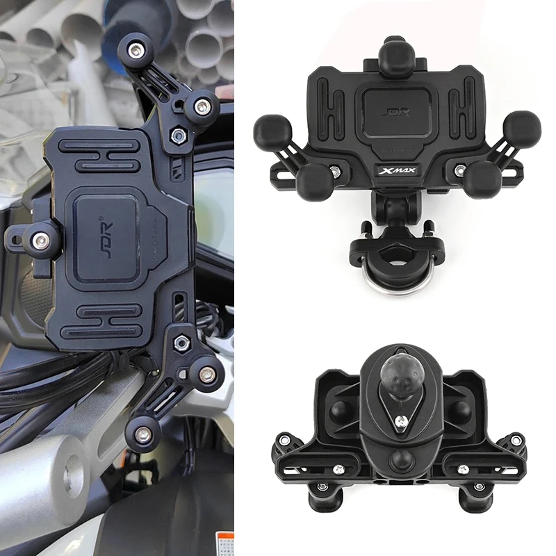 With Logo "XMAX" For YAMAHA XMAX 125 200 250 300 400 Motorcycle Handlebar Rearview Mirror Mobile Phone Holder GPS Stand Bracket
With Logo "XMAX" For YAMAHA XMAX 125 200 250 300 400 Motorcycle Handlebar Rearview Mirror Mobile Phone Holder GPS Stand Bracket