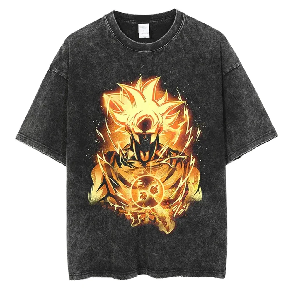 Summer Fashion Men TShirt Harajuku Anime Dragon Ball Print Vintage T-Shirt Cotton Short Sleeve Black Washed Tops Tees Clothing
Summer Fashion Men TShirt Harajuku Anime Dragon Ball Print Vintage T-Shirt Cotton Short Sleeve Black Washed Tops Tees Clothing