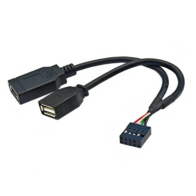 A39Q-USB 9PIN To USB-A Male And TYPE-E KEY-A Cable USB Front Panel Adapter Cable USB 9PIN To USB2.0 Type-C Front Panel Cable
A39Q-USB 9PIN To USB-A Male And TYPE-E KEY-A Cable USB Front Panel Adapter Cable USB 9PIN To USB2.0 Type-C Front Panel Cable