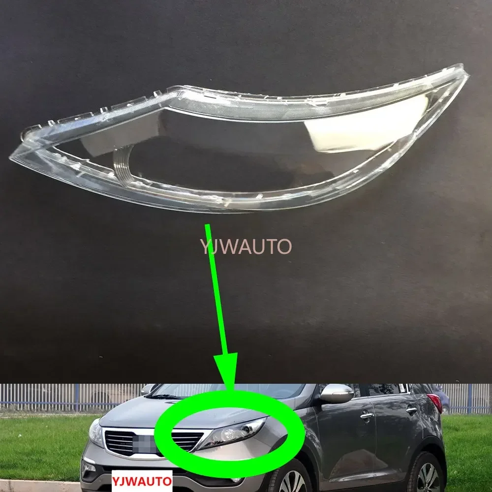 For Kia Sportage R 2009 2010 2011 2012 2013 Headlight Cover Car Headlamp Lens Glass Replacement Front Headlights Auto Shell
For Kia Sportage R 2009 2010 2011 2012 2013 Headlight Cover Car Headlamp Lens Glass Replacement Front Headlights Auto Shell