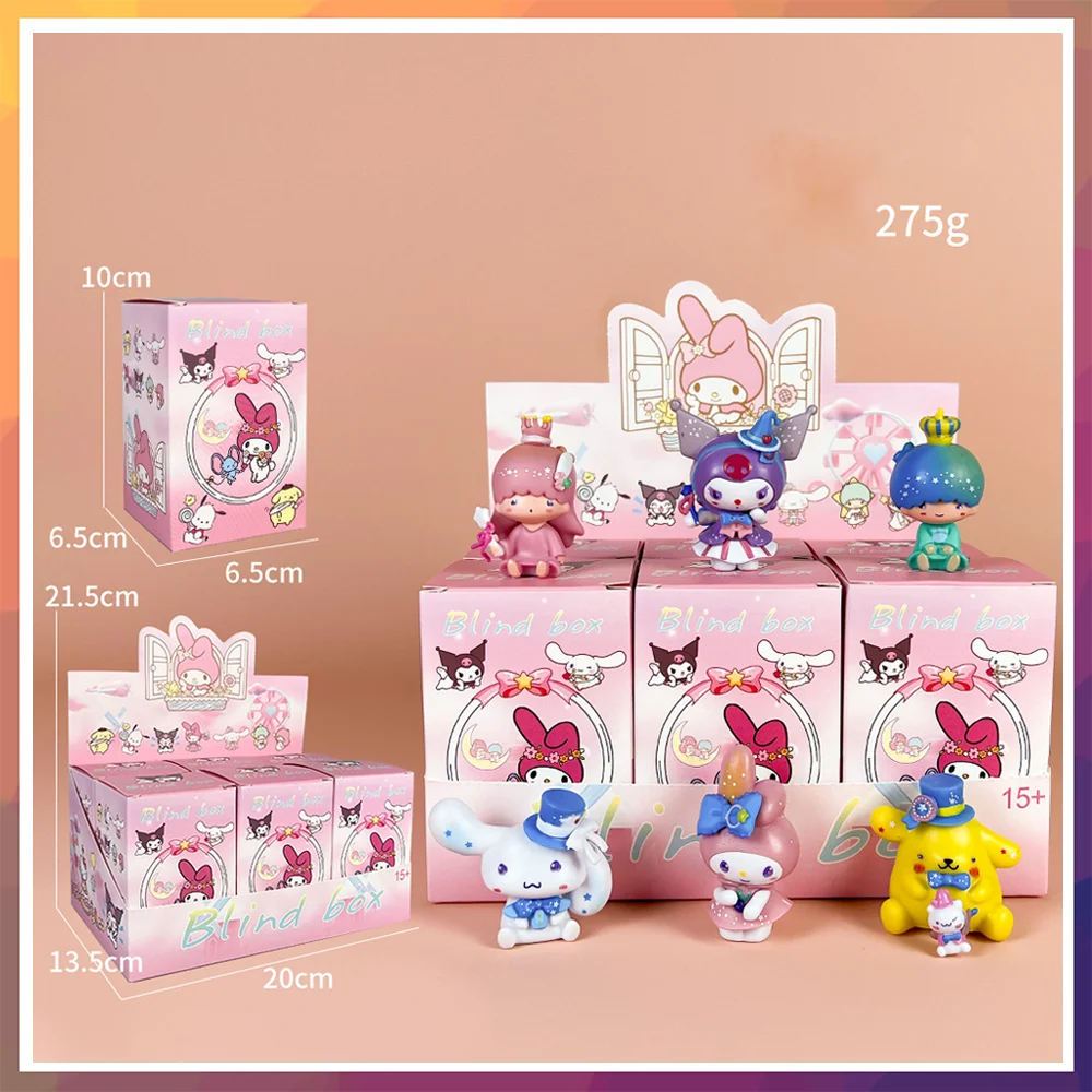 Sanrio Toys My Melody Kuromi Dream Theme Party Anime Figures Cinnamoroll Doll Cute Action figure Christmas Gifts for Children
Sanrio Toys My Melody Kuromi Dream Theme Party Anime Figures Cinnamoroll Doll Cute Action figure Christmas Gifts for Children