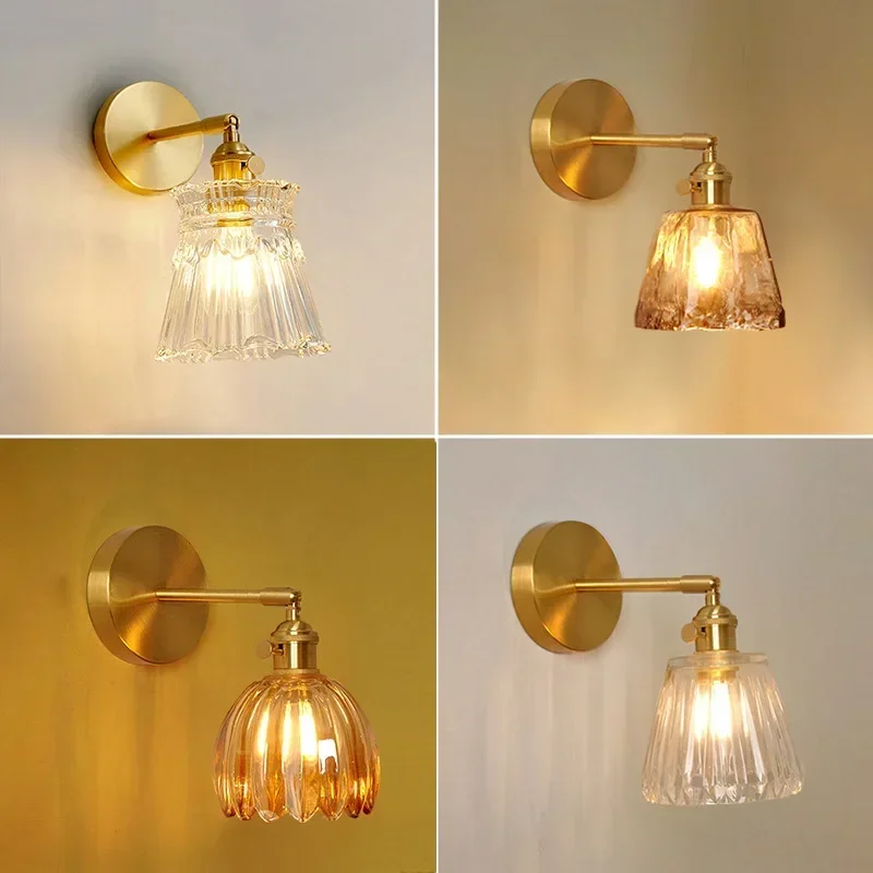 Japanese Retro Simple Brass Wall Lamp Modern Nordic Bedside Wall Lamp Balcony Bathroom Mirror Headlight Green
Japanese Retro Simple Brass Wall Lamp Modern Nordic Bedside Wall Lamp Balcony Bathroom Mirror Headlight Green