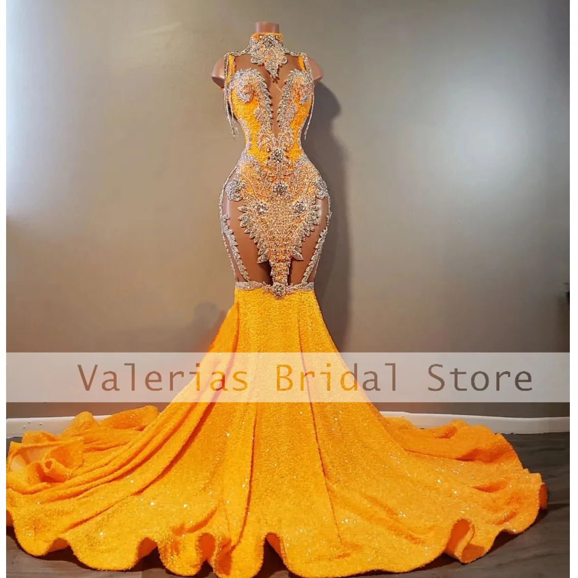 Yellow Mermaid Prom Dress Crystal Sequin Tassel Formal Party Evening Dresses Birthday Gowns Vestidos De Gala Customized
Yellow Mermaid Prom Dress Crystal Sequin Tassel Formal Party Evening Dresses Birthday Gowns Vestidos De Gala Customized