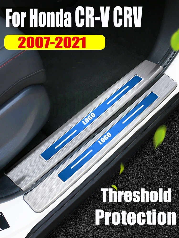 For Honda CR-V CRV 2007 2018 2021car door sill anti-scratch door sill decoration stainless steel door sill skirting boardaccesso
For Honda CR-V CRV 2007 2018 2021car door sill anti-scratch door sill decoration stainless steel door sill skirting boardaccesso