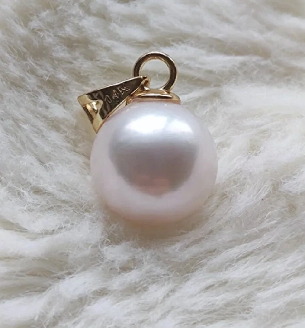 Beautiful pendant AAAA+10-11 mm 11-12 mm 12-13 mm 13-14mm round natural white akoya pearl pendant 14K gold 18 inch
Beautiful pendant AAAA+10-11 mm 11-12 mm 12-13 mm 13-14mm round natural white akoya pearl pendant 14K gold 18 inch