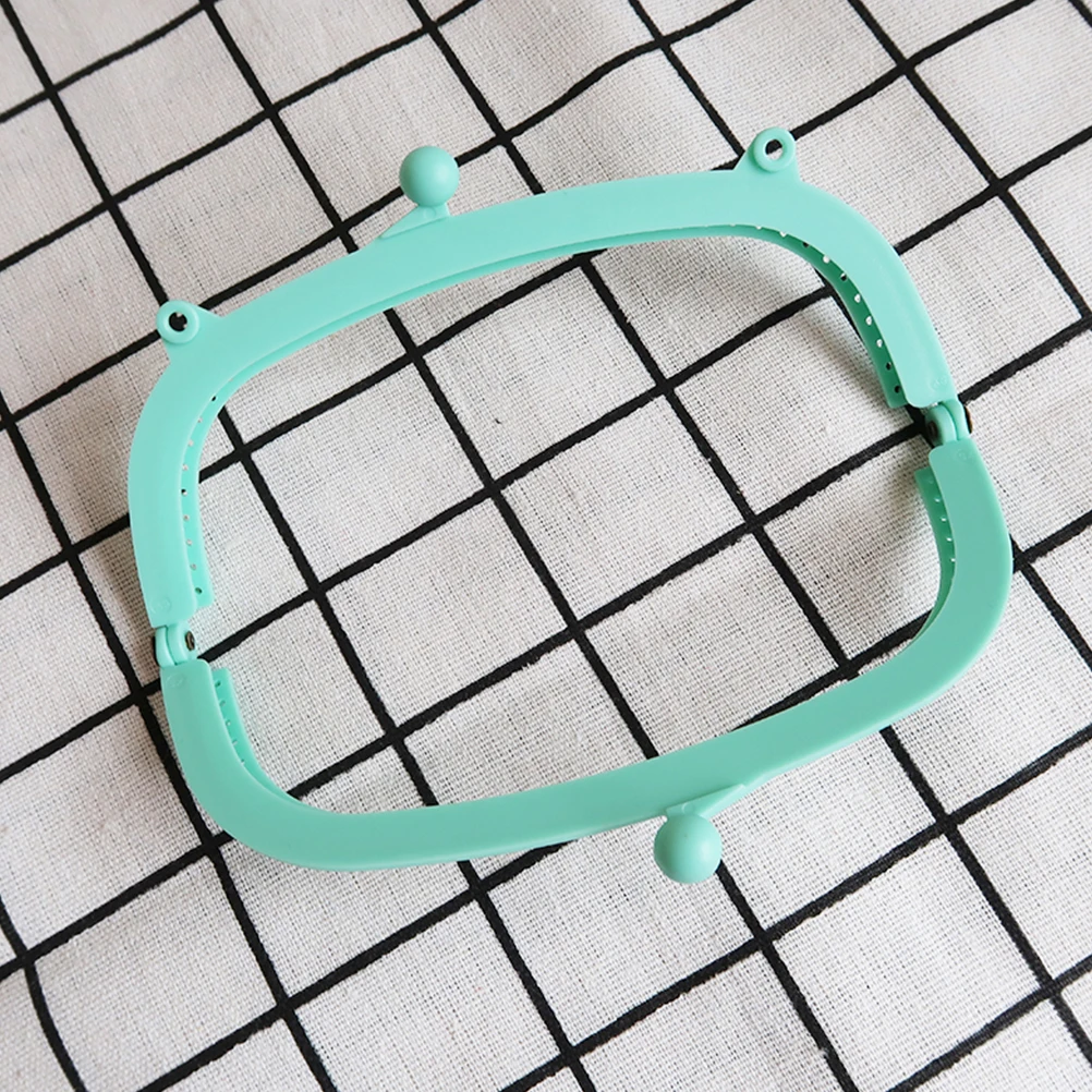 Plastic Gold Candy Lock 16 5cm Purse Frame Clutch Making Wallet Accessories DIY Craft Safe Material Smooth Surface Fashionable 
Plastic Gold Candy Lock 16 5cm Purse Frame Clutch Making Wallet Accessories DIY Craft Safe Material Smooth Surface Fashionable